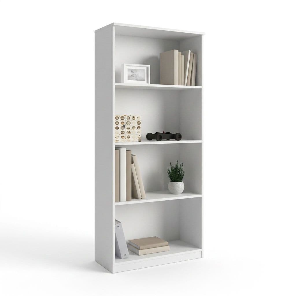 Biblioteca de oficina en madera